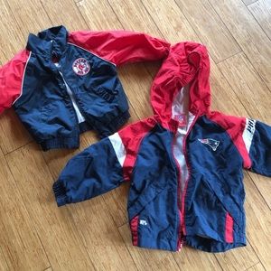 Red Sox/patriots jackets